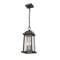 Z-Lite Millworks 2 Light Outdoor Chain Mount Ceiling Fixture, Oil Rubbed Bronze & Clear Beveled 574CHM-ORB - alternate 5